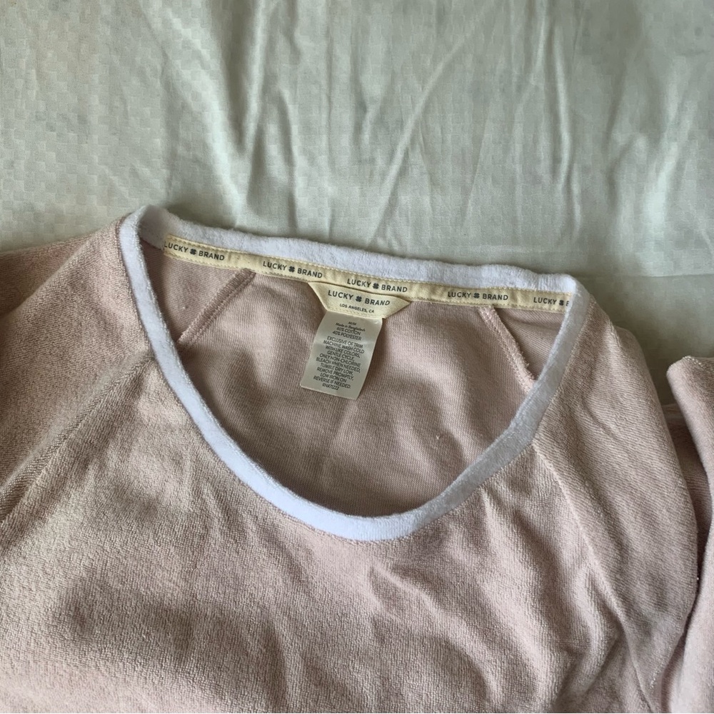 ୨୧ ･ﾟ✧ Lucky Brand Pink PJ Set - Picture 5 of 6